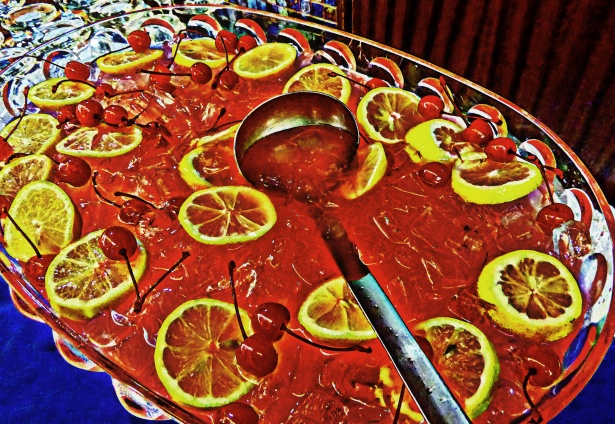 Fruit punch for kids party