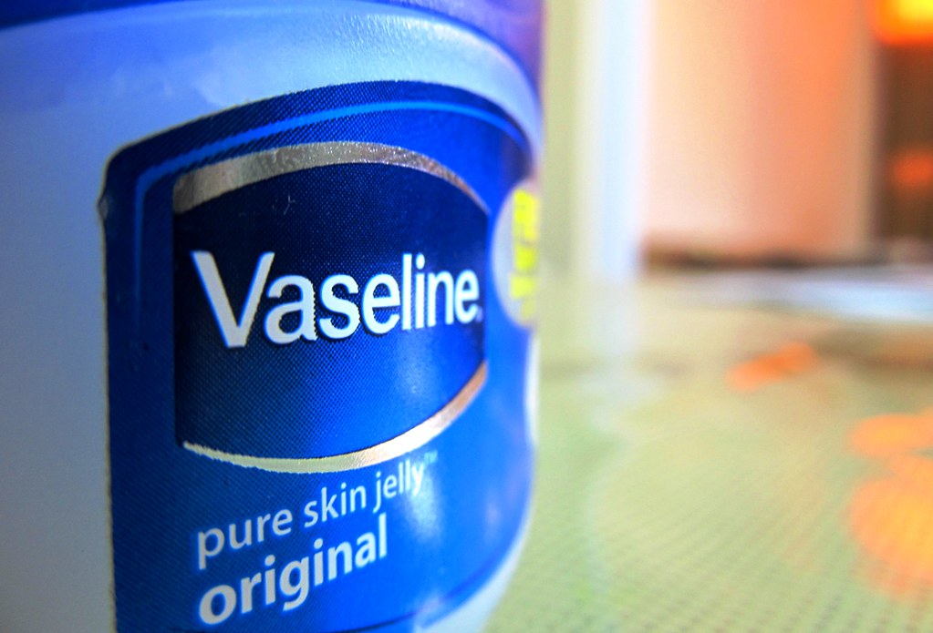 Vaseline - Petroleum based ointment for tattoo aftercare