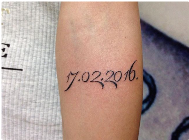 350+ Best Birthdate Tattoo Ideas by FixTheLife