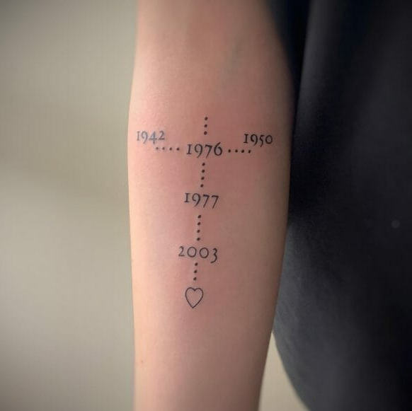 350+ Best Birthdate Tattoo Ideas by FixTheLife