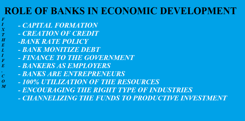 role of banks in economic development