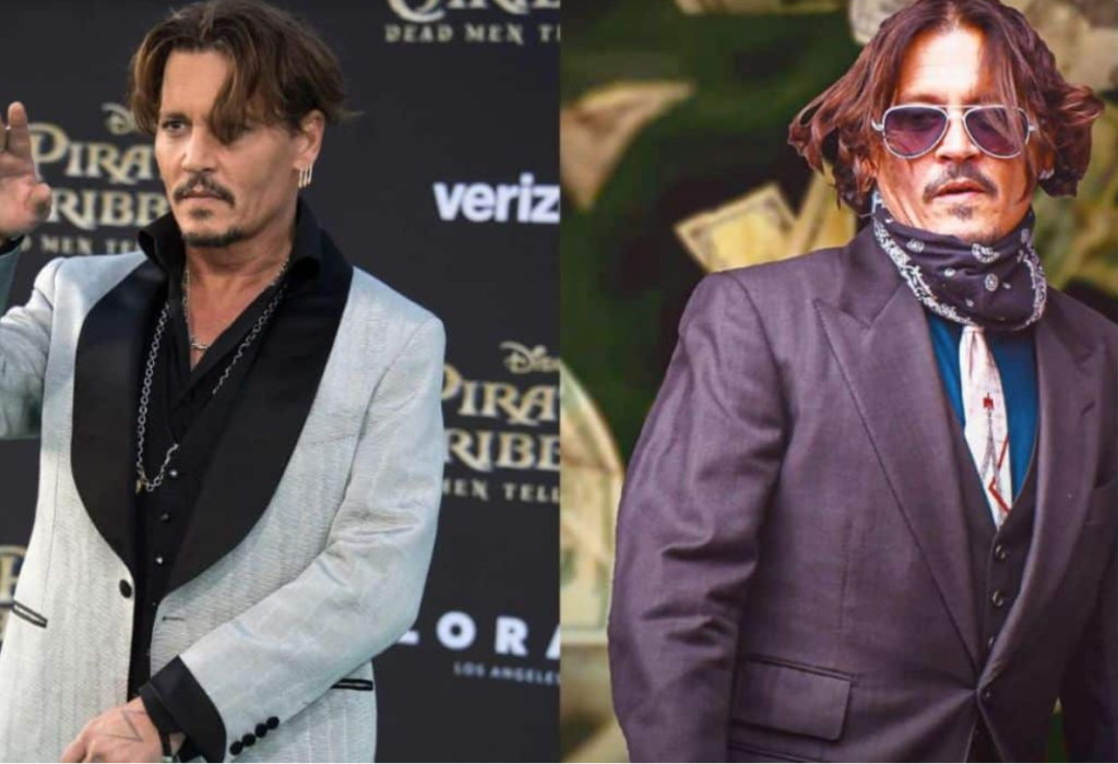 Johnny Depp's Before and After Weight Gain Pics