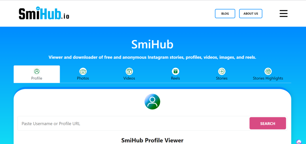 SmiHub is a great Picuki alternative