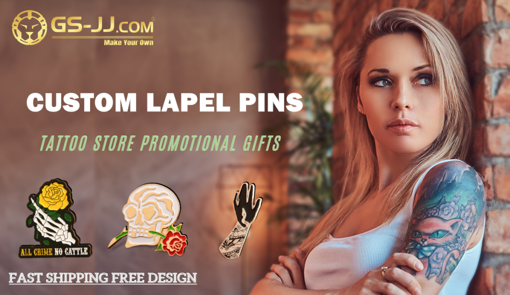 tattoo lapel pins