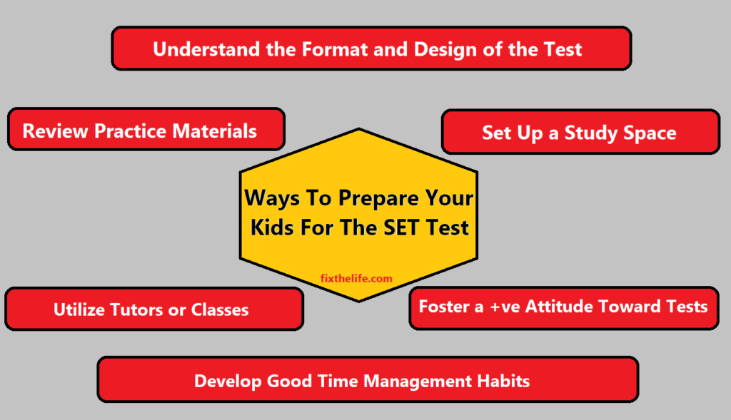 Useful Ways To Prepare Your Kids For The SET Test