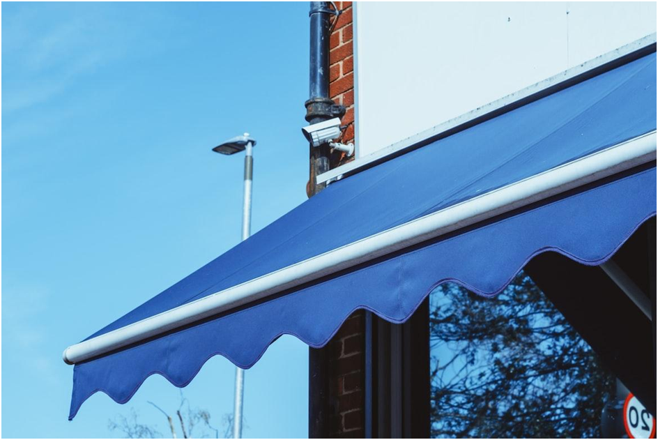 Blue Awning