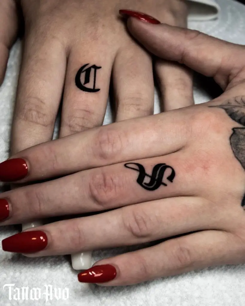 Name Initials Father Daughter Tattoos