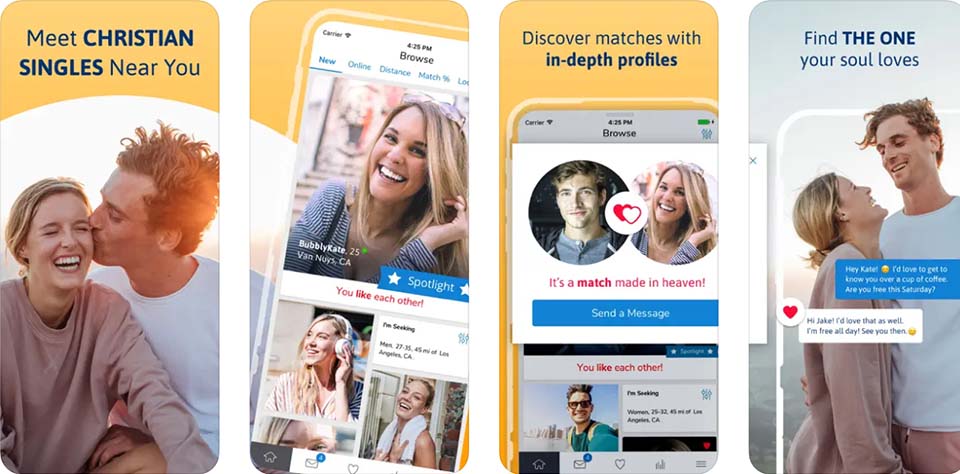 ChristianMingle is one of the best Catholic Dating Apps