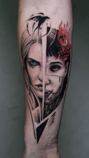 Cyberpunk tattoo ideas