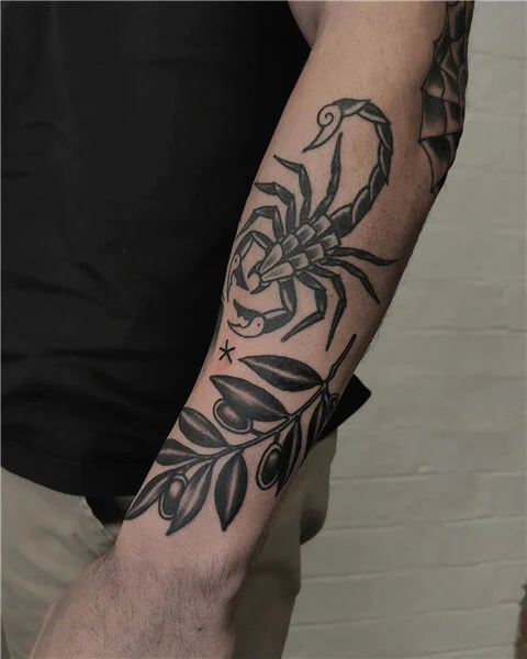 Scorpion Patchwork Tattoos