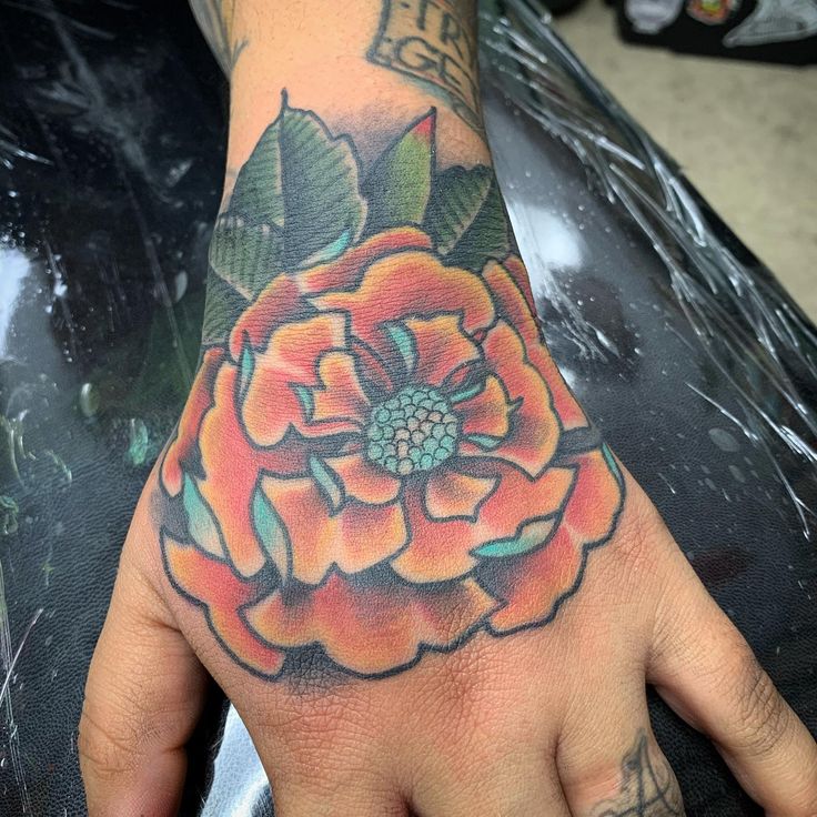 marigold tattoo