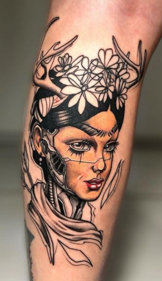 various Cyberpunk tattoo ideas