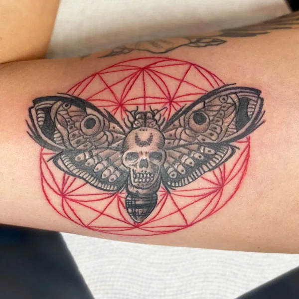 Death Hawk Moth Tattoo Symbolism Design And Placement Guide Death Hawk Moth Tattoo Symbolism Design And Placement Guide