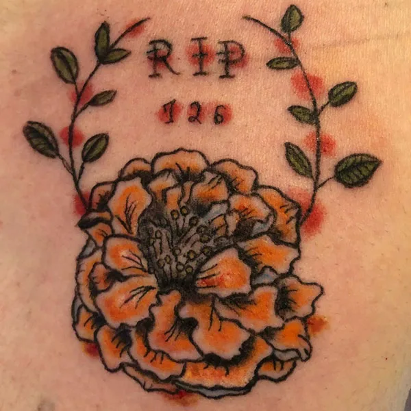 marigold tattoo