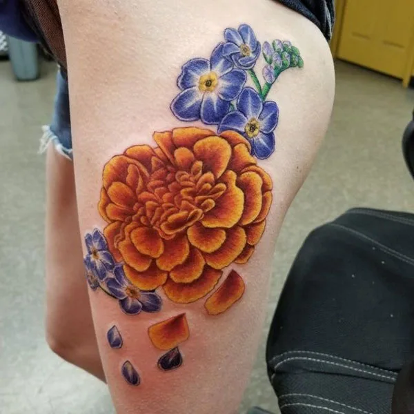 marigold tattoo