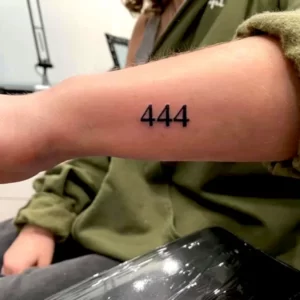 444 tattoo meaning