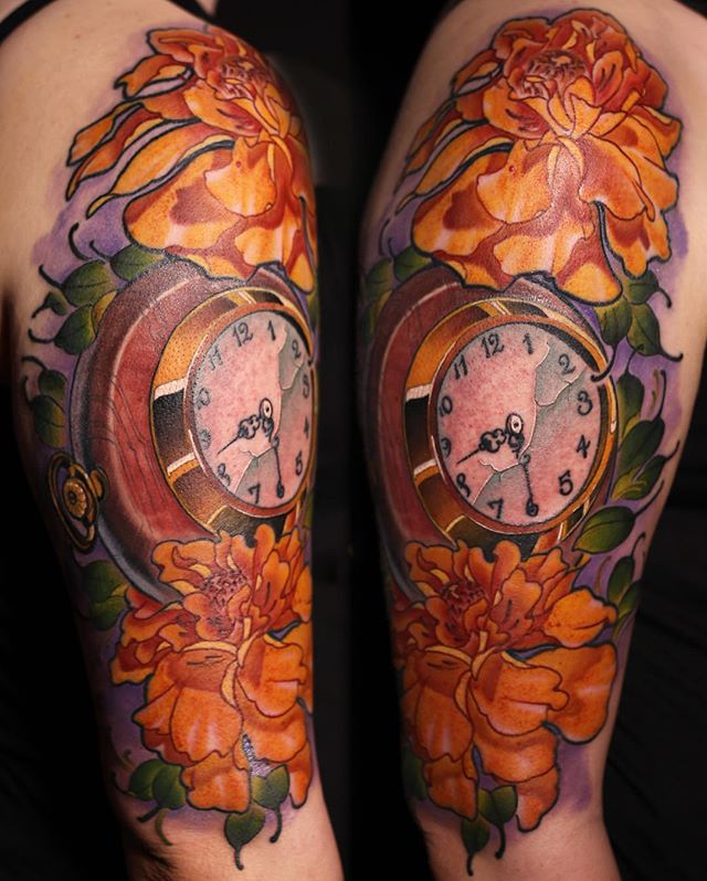 marigold tattoo