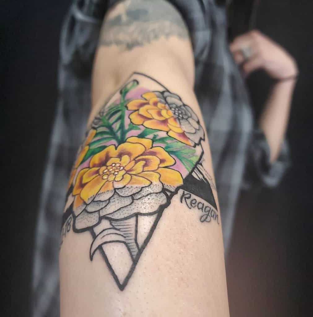 marigold tattoo