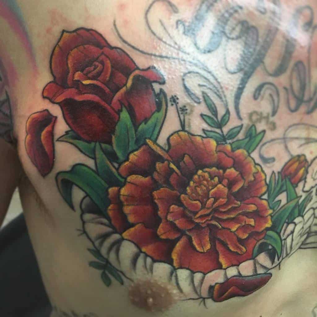 marigold tattoo