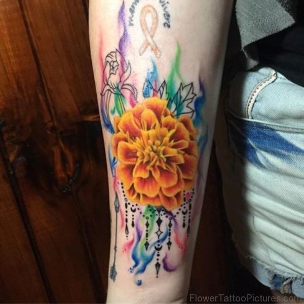 marigold tattoo