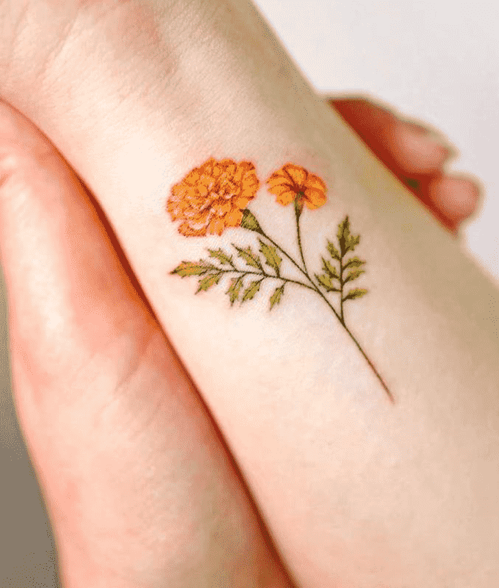 marigold tattoo