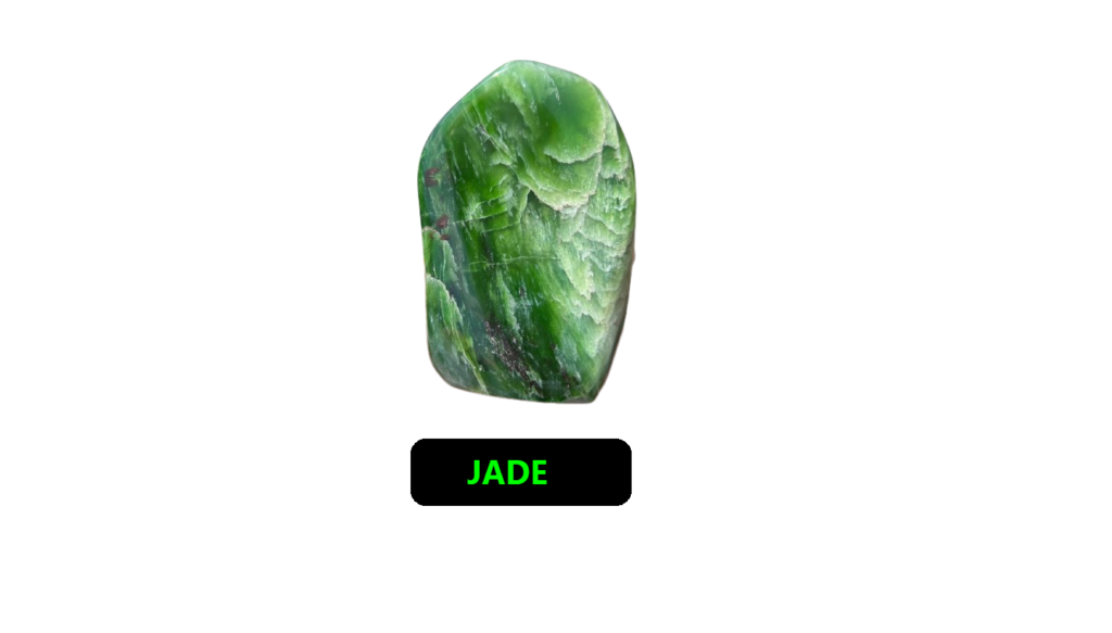 Jade is a green crystal