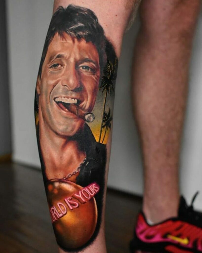 40+ SCARFACE THE WORLD IS YOURS TATTOO IDEAS THAT WILL BLOW YOUR MIND