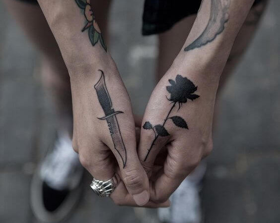 50+ ROSE HAND TATTOO MALE IDEAS YOULL HAVE TO SEE TO BELIEVE