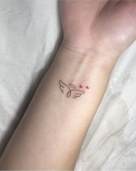 50+ SMALL ANGEL WINGS TATTOO IDEAS THAT WILL BLOW YOUR MIND 