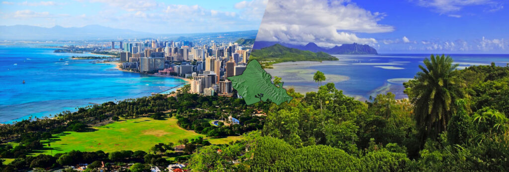 Oahu is the cheapest Hawaiian Island
