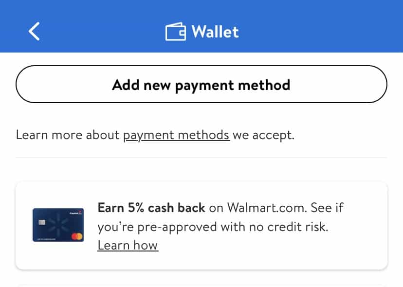 does walmart take apple pay
