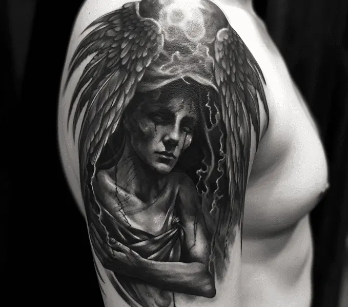 20+ FALLEN ANGEL TATTOO IDEAS YOU HAVE TO SEE TO BELIEVE!