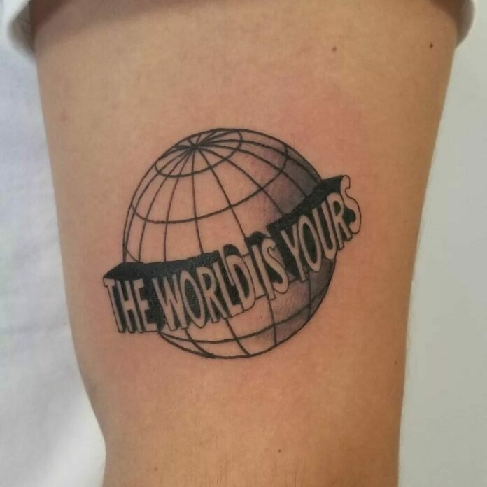 40+ SCARFACE THE WORLD IS YOURS TATTOO IDEAS THAT WILL BLOW YOUR MIND